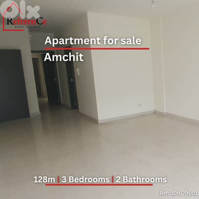 Apartment for sale in amchit شقة للبيع في عمشيت
