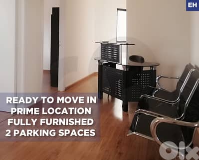 2 parkingspaces ,Fully furnished,  baouchrieh/ البوشرية REF#EH132137