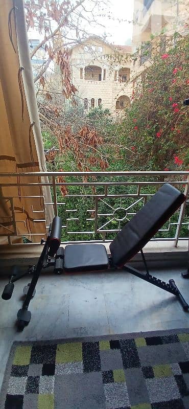 gym weights & bench 1