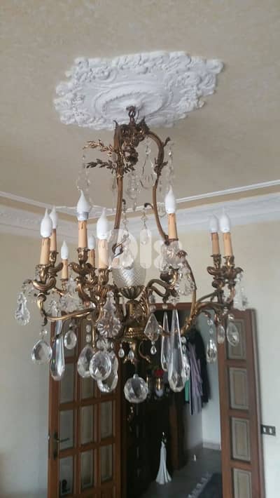 Vintage Crystal Chandelier
