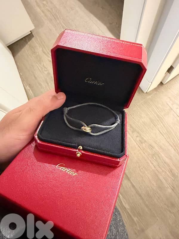Cartier trinity cord bracelet 1