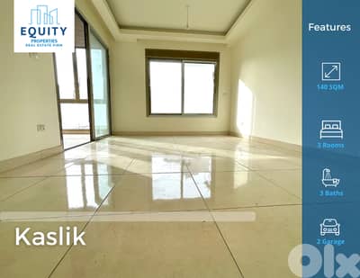 140 SQM Apartment For Rent Kaslik Near USEK شقة للإيجار #RK4058