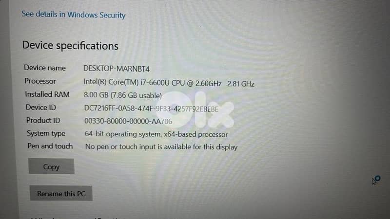 Lenovo Thinkpad t470s 2