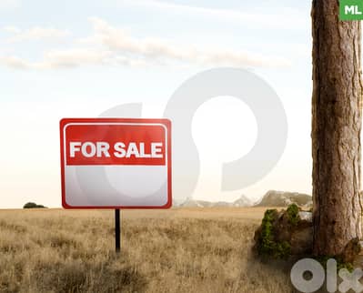 Prime 1,445 sqm flat land in Kfardebian/كفردبيان ! REF#ML132157 !