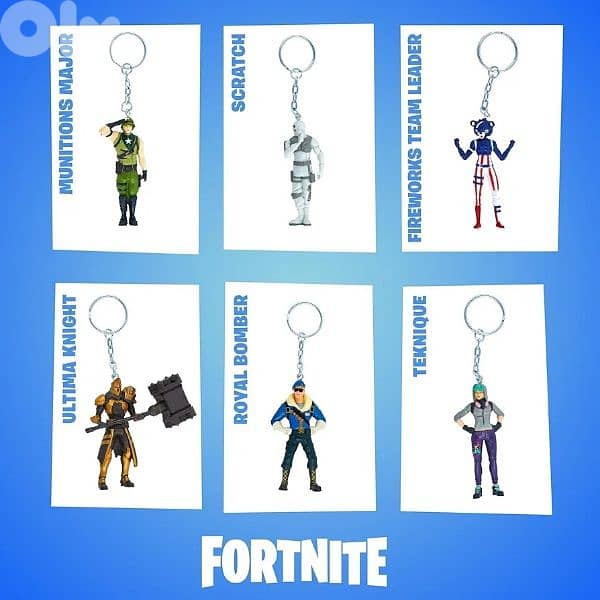 fortnite character keychains , sold / pc 1