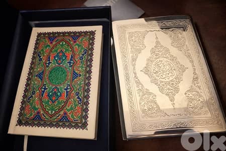 للجادين فقط مصحف شريف بغلاف فضة 285 غرام … هيبة الاقتناء وجلال الكتاب