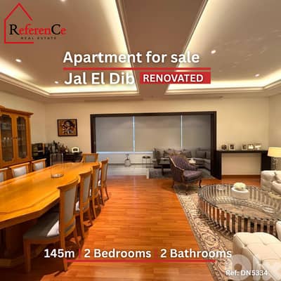 Furnished apartment in Jal El Di for sale شقة مفروشة للبيع  جل الديب