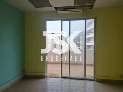 L20246 - 120 SQM Office For Rent in Mar Elias, Ras Beirut