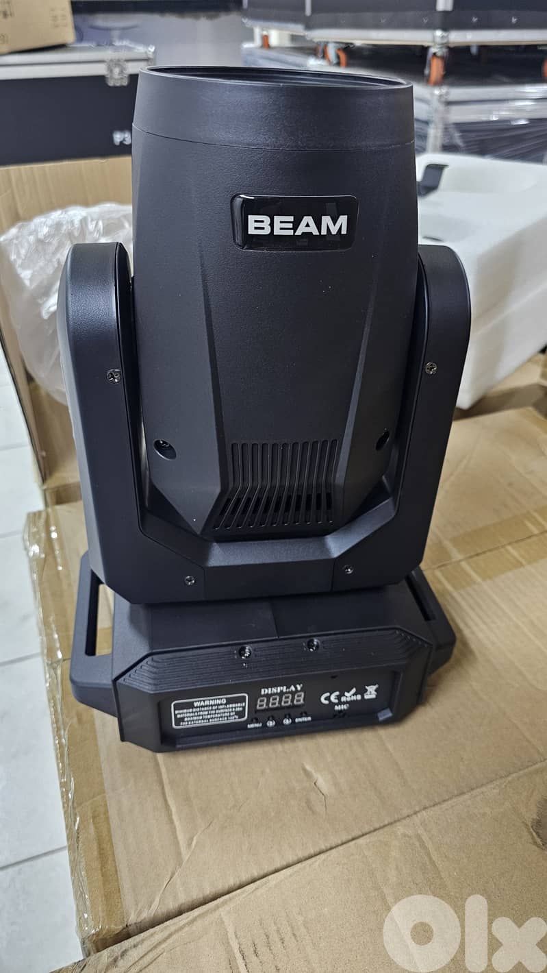 Beam Moving Head 200W – Professional DJ & Stage Lighting 1