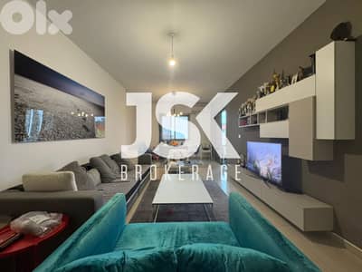 L20251 - Semi-Furnished And Decorated Apartment For Sale in Mansourieh