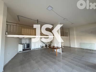 L20259 - A 136 SQM Shop For Rent in Mtayleb