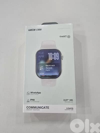 smart watch green lion