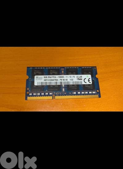 Ram 8GB DD3L