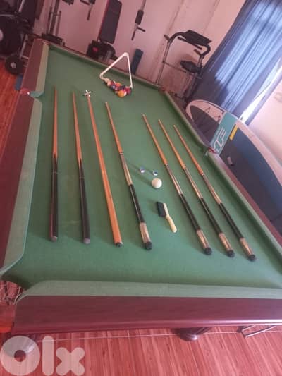 Original Snooker Billiard tournament Table