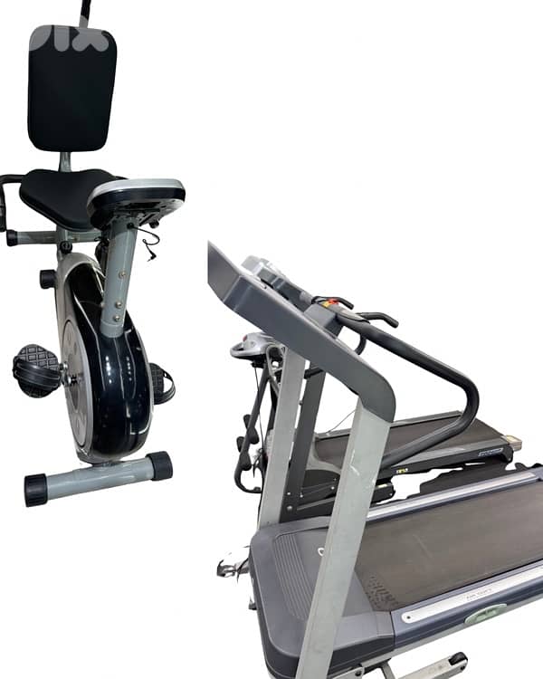 Eliptical,Treadmill,Bike heavy duty all 1