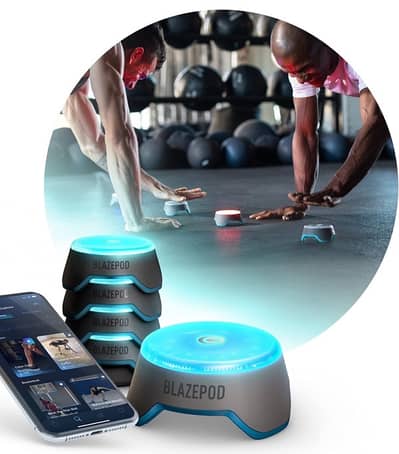 Blazepod package,Sensors,Gym equipment