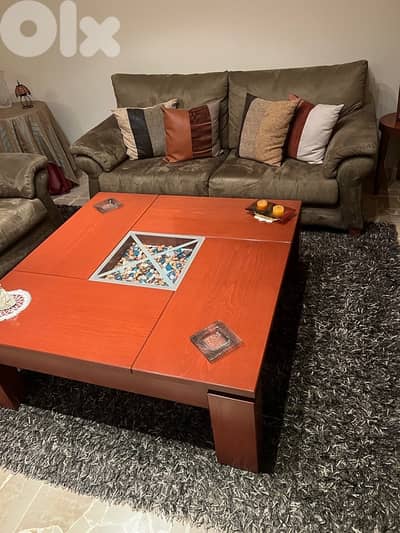 living room & dining room