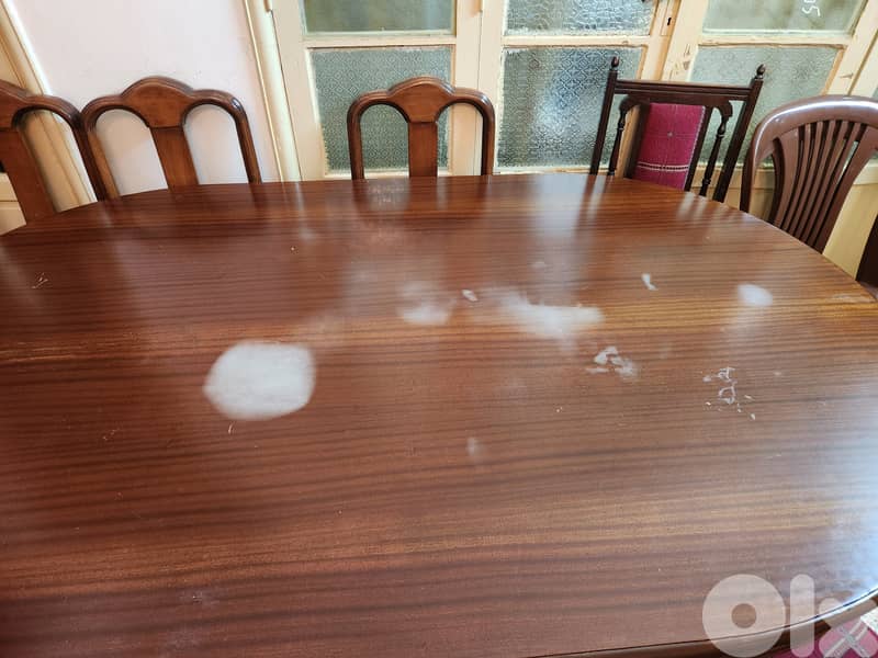Dining table with 10 chairs 1