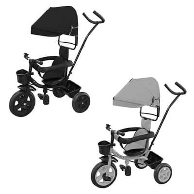 2 In 1 Tricycle and Stroller - دراجة ثلاثية بعجلات وعربة أطفال ٢ في ١