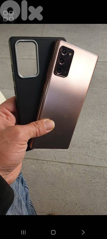 نوت 20 g5  ذاكره 256 سبر نضيف