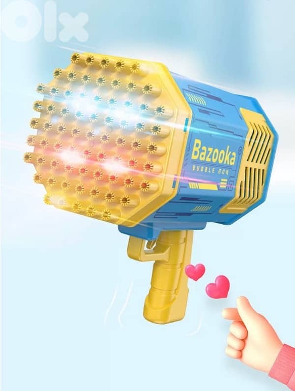 Rocket Bubble Gun 2