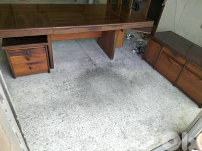 Massif wood office مكتب خشب ماسيف