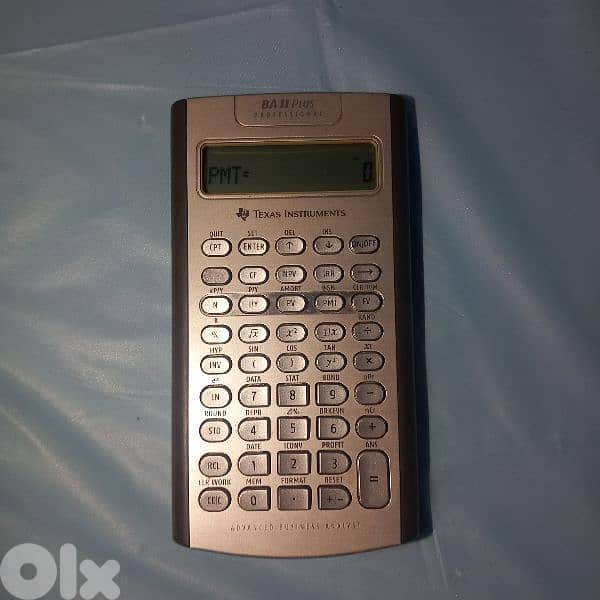 Calculator texas instruments BA2 plus professional 5