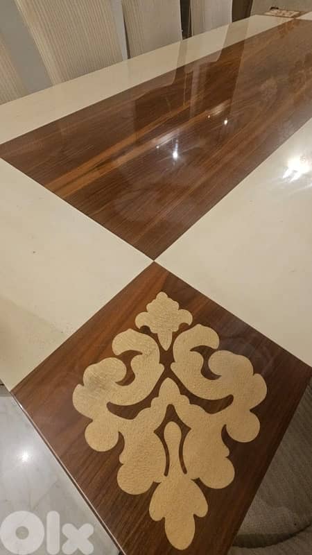 Dining table + 10 chairs 8