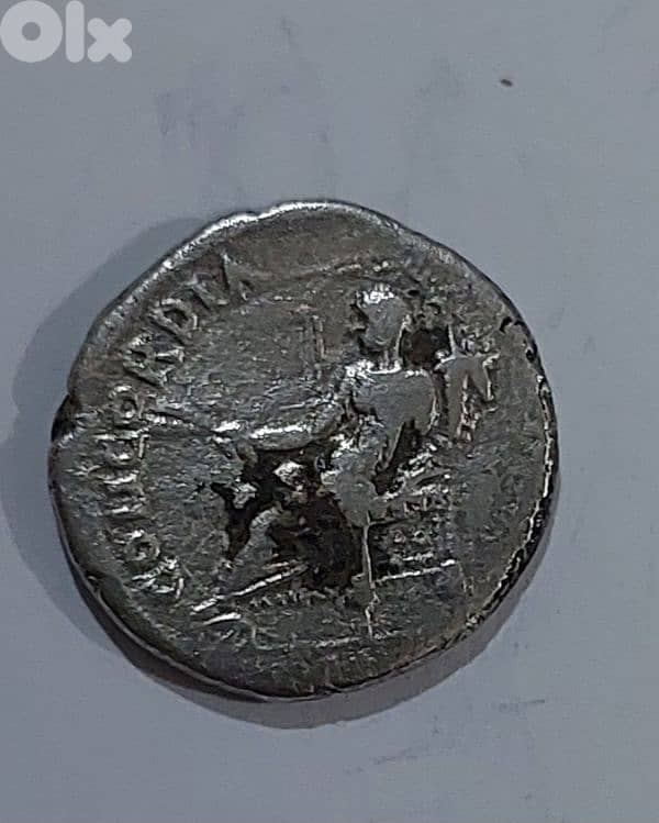 Ancient Roman Silver Coin Emperor Vespesian year 69-79 AD 1