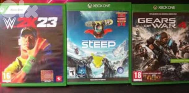 3 XBOX ONE GAMES FOR 10$