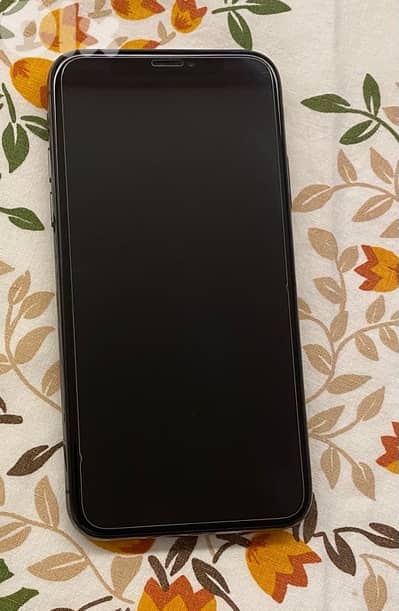 Iphone X 256 gb black no scratches battery h 77%