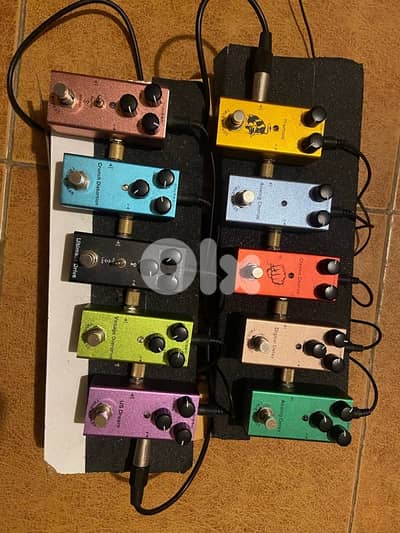 guitar pedal board