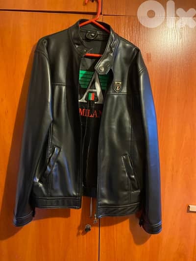 Georgio Armani leather jacket