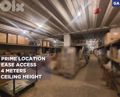 700 SQM Warehouse for Rent/Mansourieh/المنصورية ! REF#GA132195 !