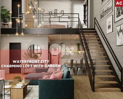 Loft with Garden / Waterfront City , Dbaye/ضبية REF#AC132199