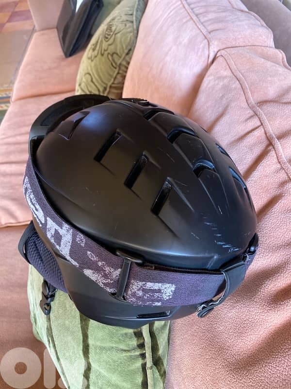 wedze Helmet and Googles 2