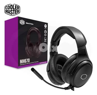 CoolMaster MH670 Gaming Headphones - LIKE NEW, barely used