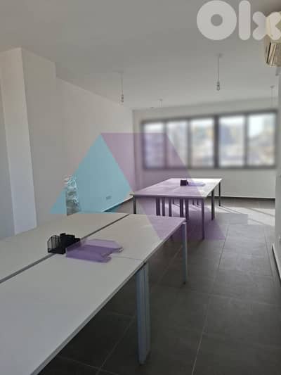 120m2 office with prime loaction 4rent in Hamra Near AUBMC - الحمرا