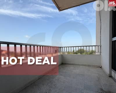 2 Balconies, prime area,Mazraat Yachouh/مزرعة يشوع REF#HS132212