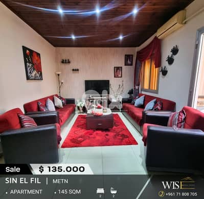 145 SQM Apartment for SALE in Sin El Fil!