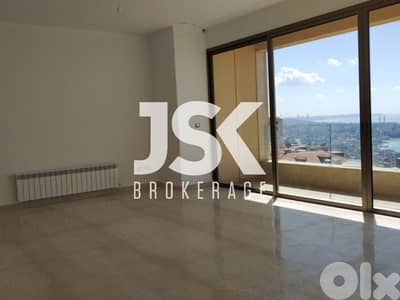 L20269 - Furnished Apartment With Sea View For Rent  in Sahel Alma