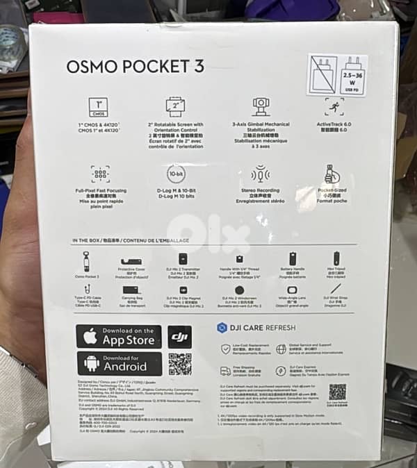 Dji osmo pocket 3 creator combo 1