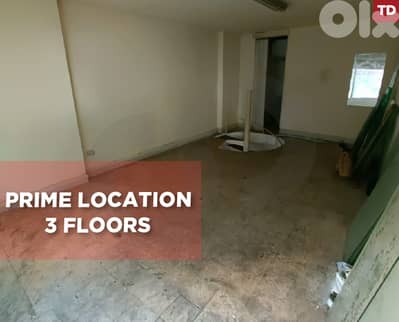 Main Street, Prime location, 3 floors, beirut, malla/الملاREF#TD132249