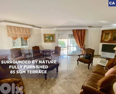 85 SQM Terrace/Balcony/Fatqa/فتقا  ! REF#CA132241 !