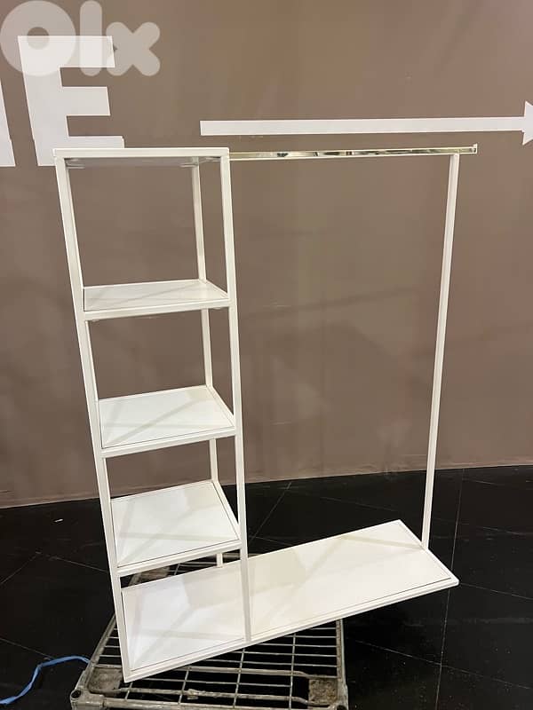 stand with racks for clothes 1