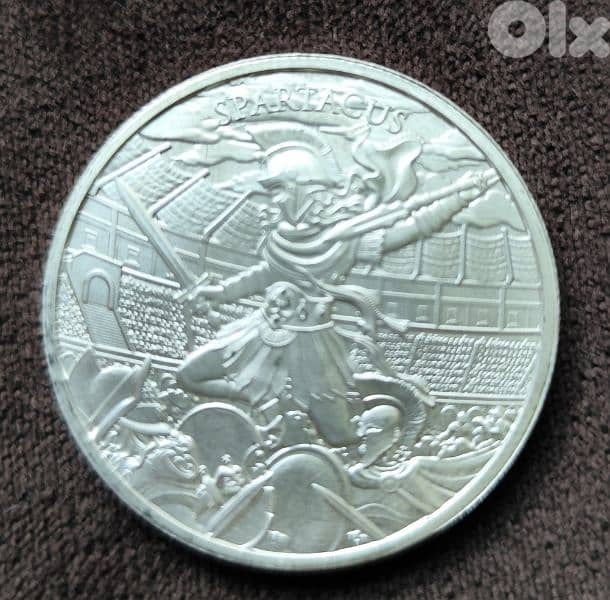 Spartacus Silver ounce 999 1