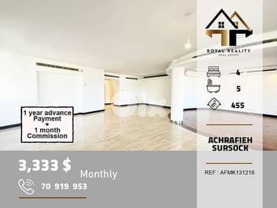 apartments for rent in sursock achrafieh شقق للايجار في الاشرفية بيروت