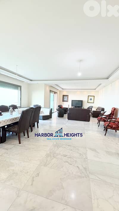 Apartment with Sea View for Rent in Bayada Metn شقة للإيجار في البياضة