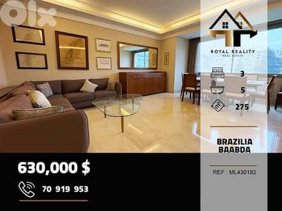 apartments for sale in brazilia baabda شقق للبيع في برازيليا بعبدا