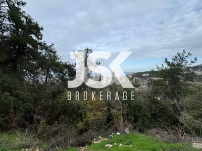 L20280 -A 1,887 SQM Land With Unblockable Sea View For Sale in Baabdat